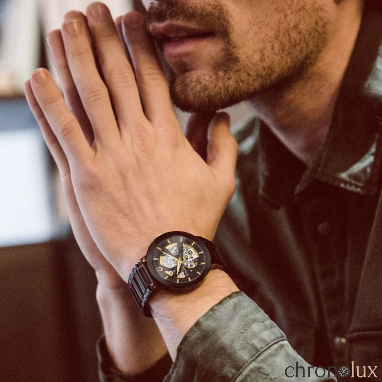 BULOVA FUTURO - BLACK