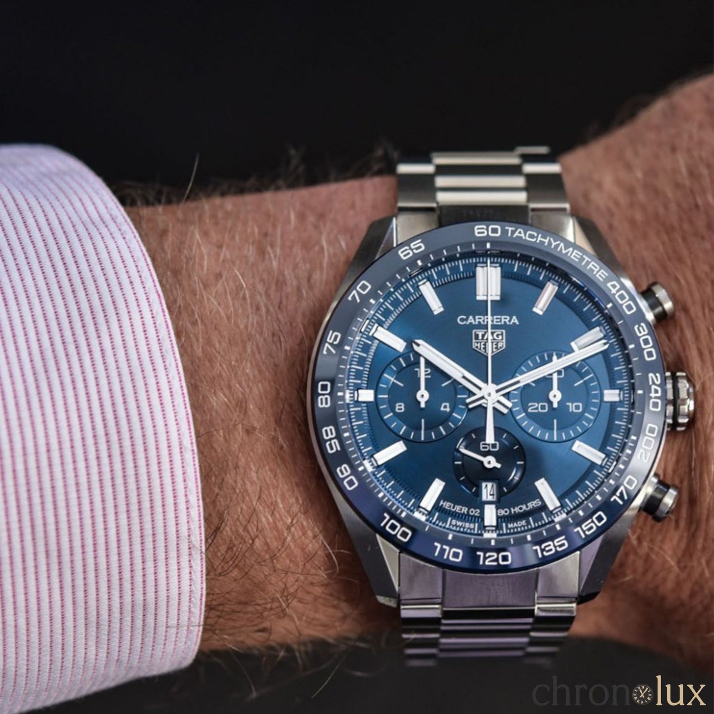 TAG HEUER CARRERA CHRONOGRAPH - BLUE