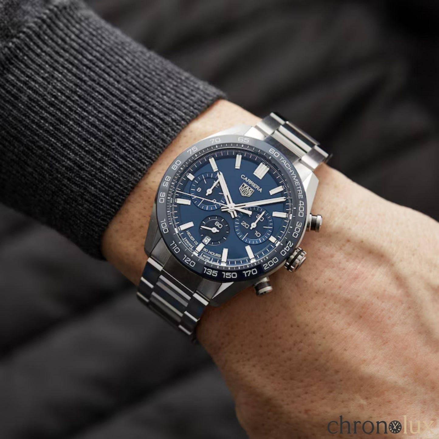 TAG HEUER CARRERA CHRONOGRAPH - BLUE