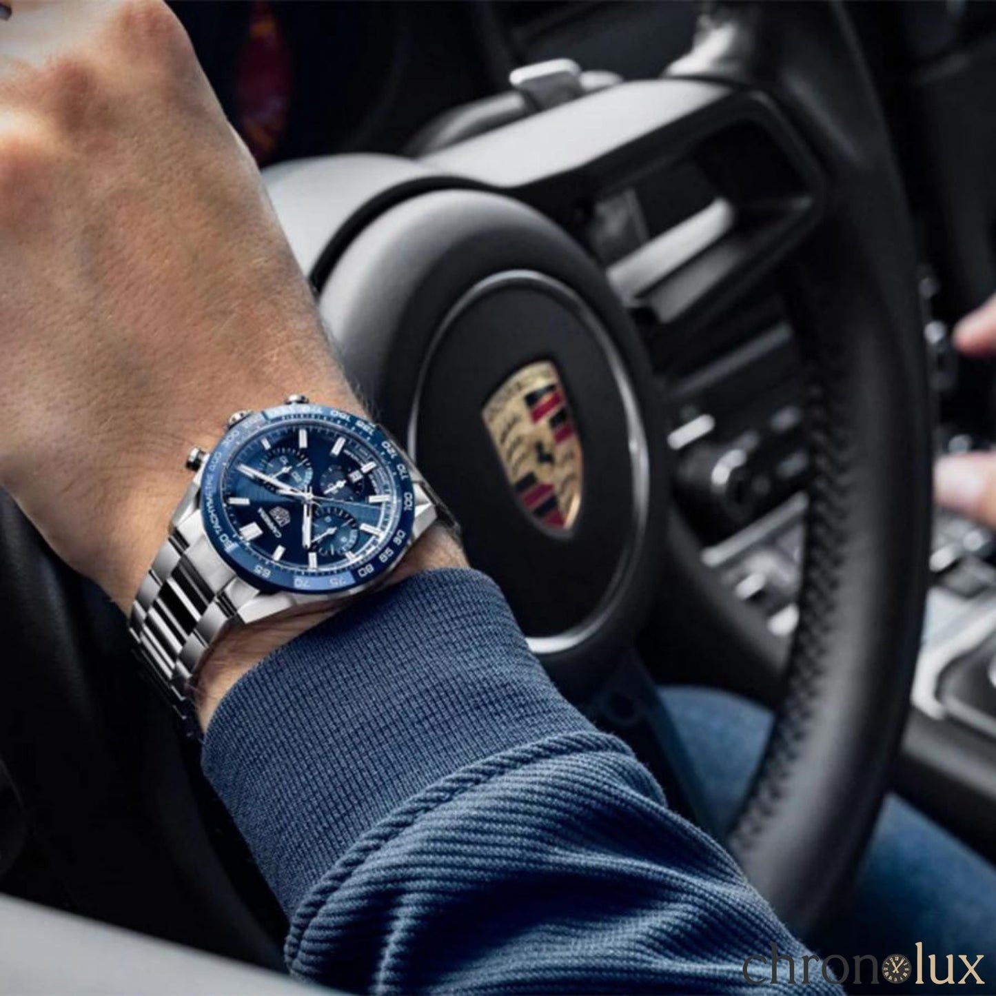 TAG HEUER CARRERA CHRONOGRAPH - BLUE