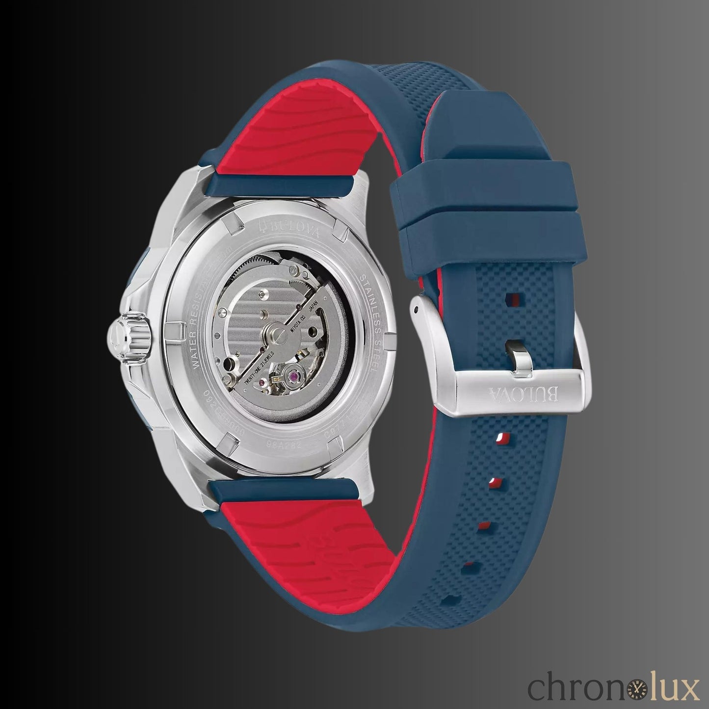 BULOVA MARINE STAR 'SERIES A' - BLUE