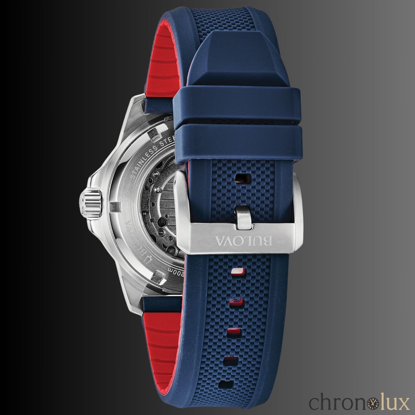 BULOVA MARINE STAR 'SERIES A' - BLUE