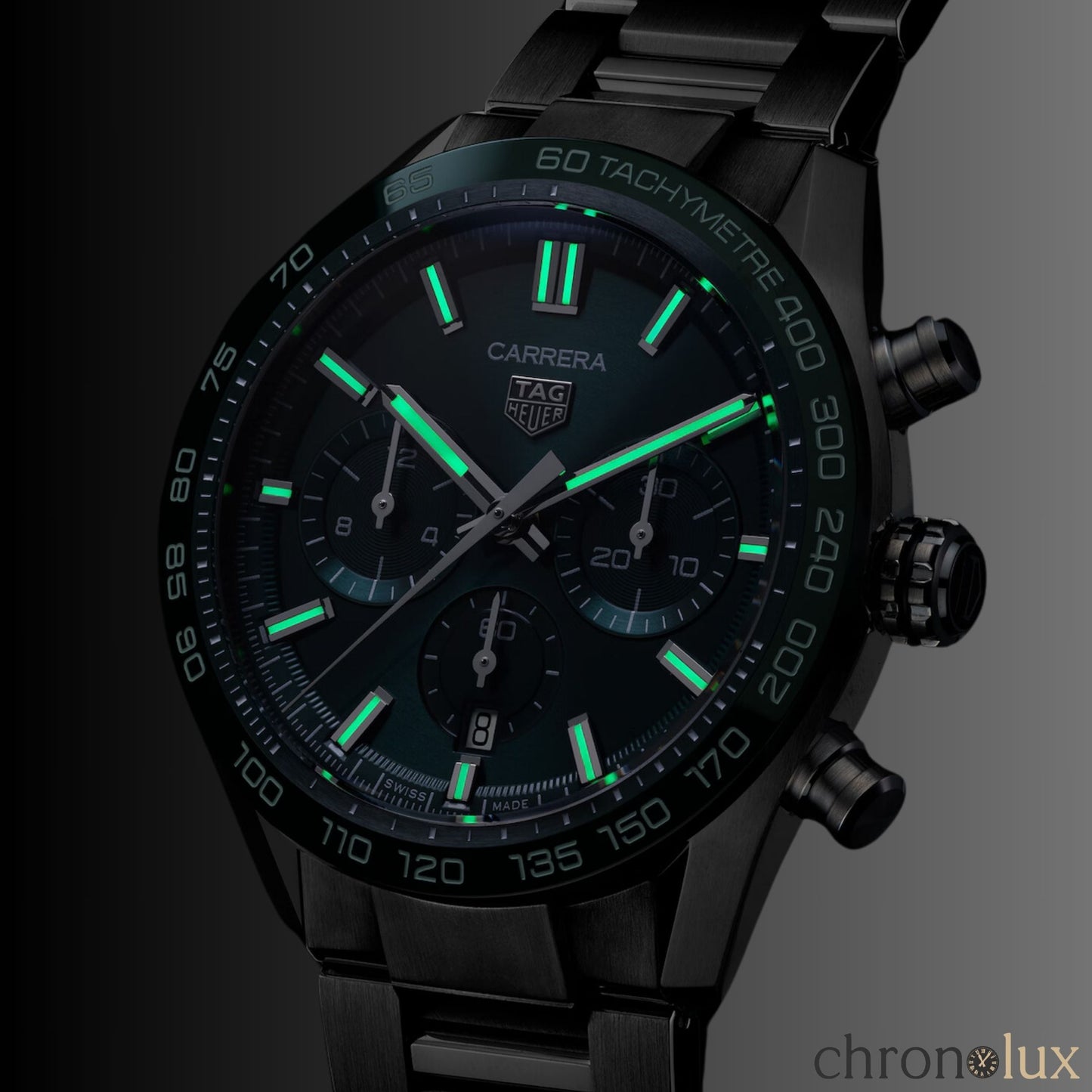 TAG HEUER CARRERA CHRONOGRAPH - GREEN