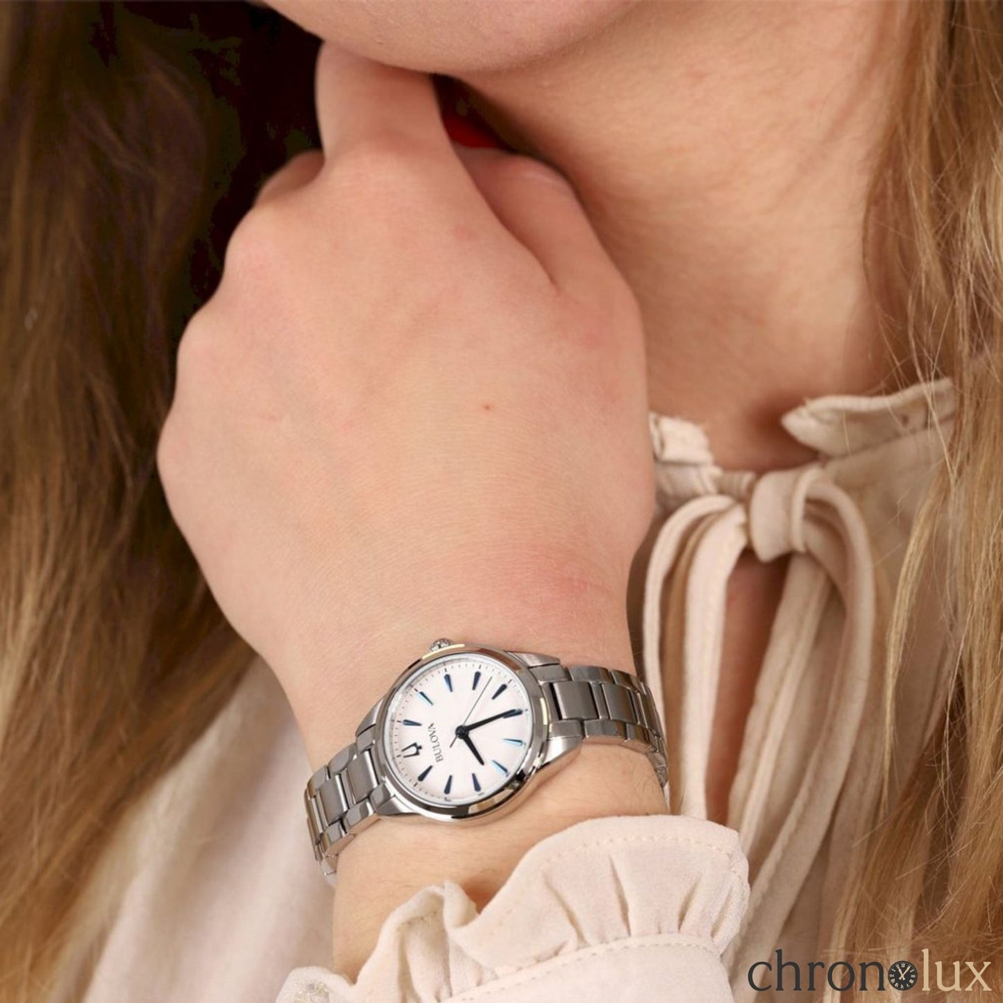 BULOVA SUTTON - WHITE/BLUE