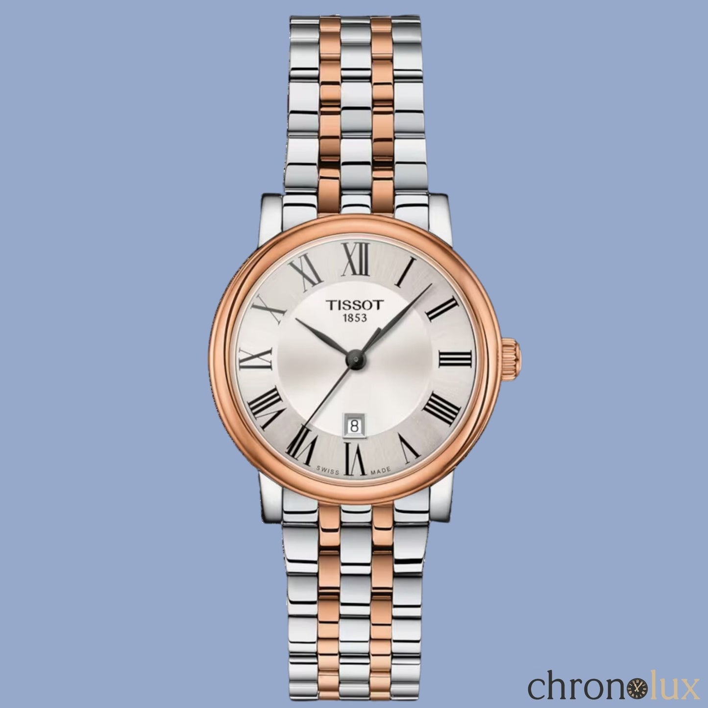 TISSOT CARSON PREMIUM - WHITE/GOLD