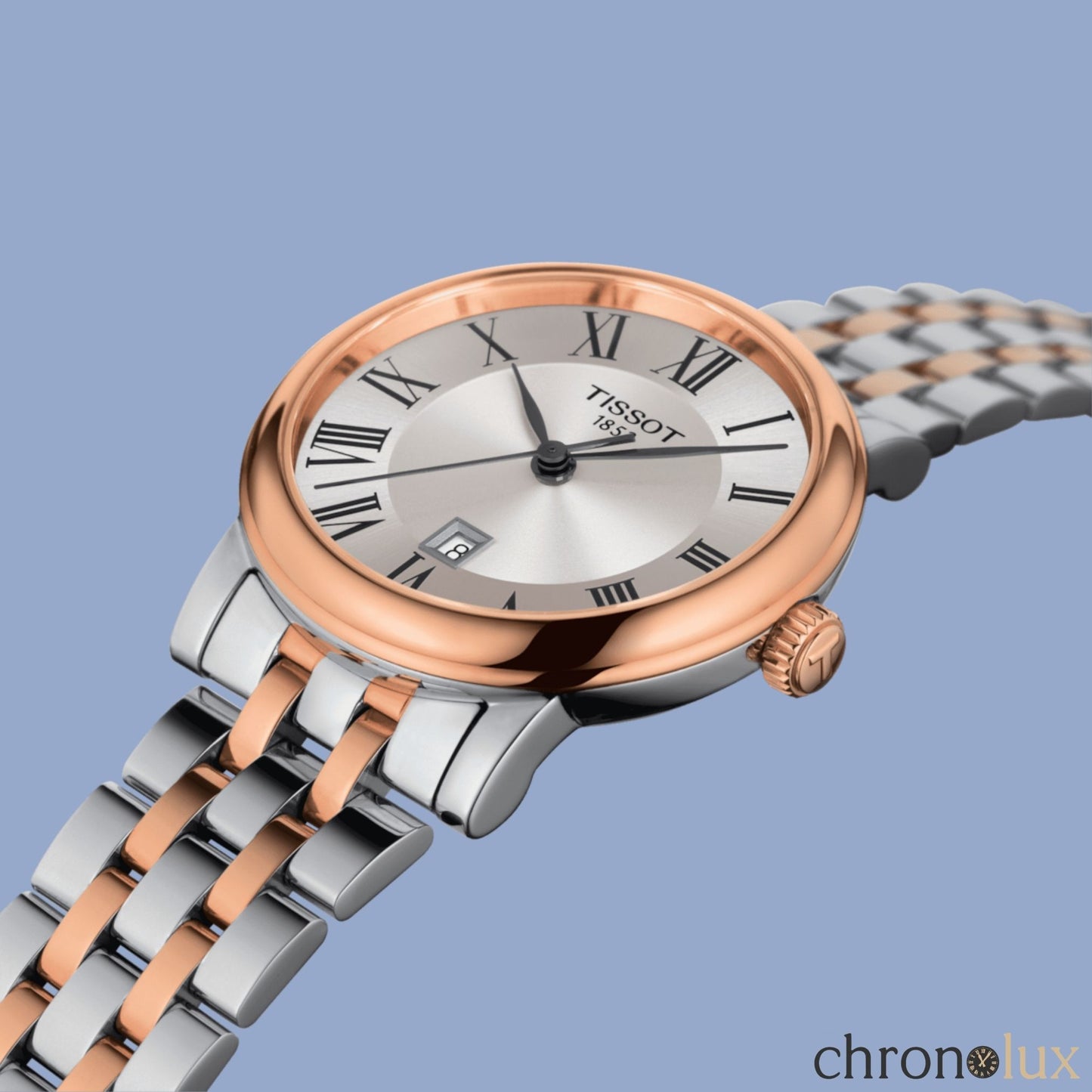 TISSOT CARSON PREMIUM - WHITE/GOLD