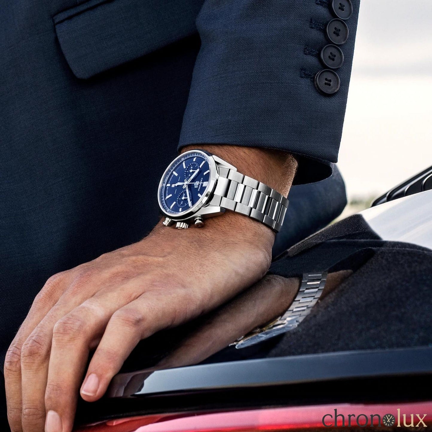 TAG HEUER CARRERA CHRONOGRAPH - BLUE DIAL