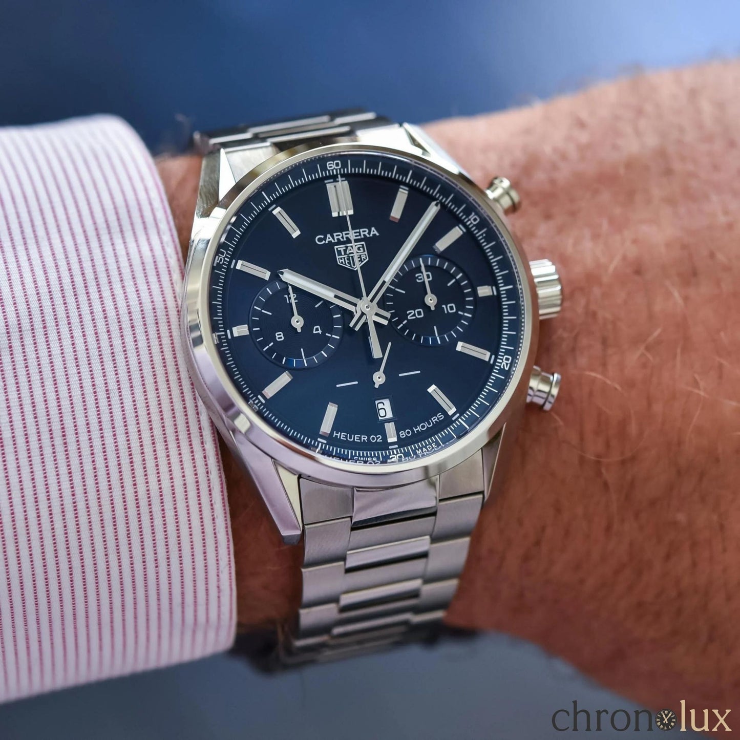 TAG HEUER CARRERA CHRONOGRAPH - BLUE DIAL