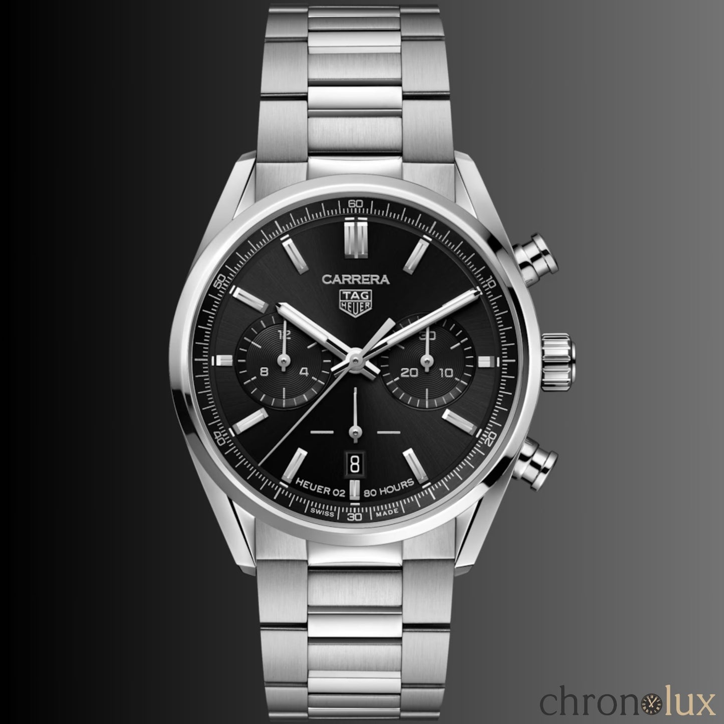 TAG HEUER CARRERA CHRONOGRAPH - BLACK DIAL