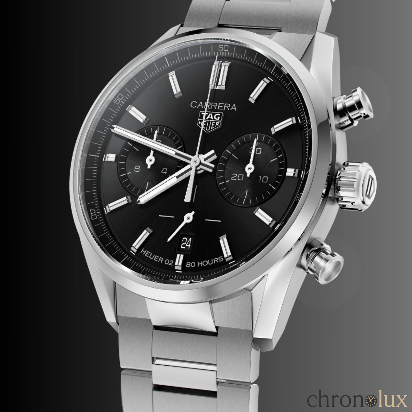TAG HEUER CARRERA CHRONOGRAPH - BLACK DIAL
