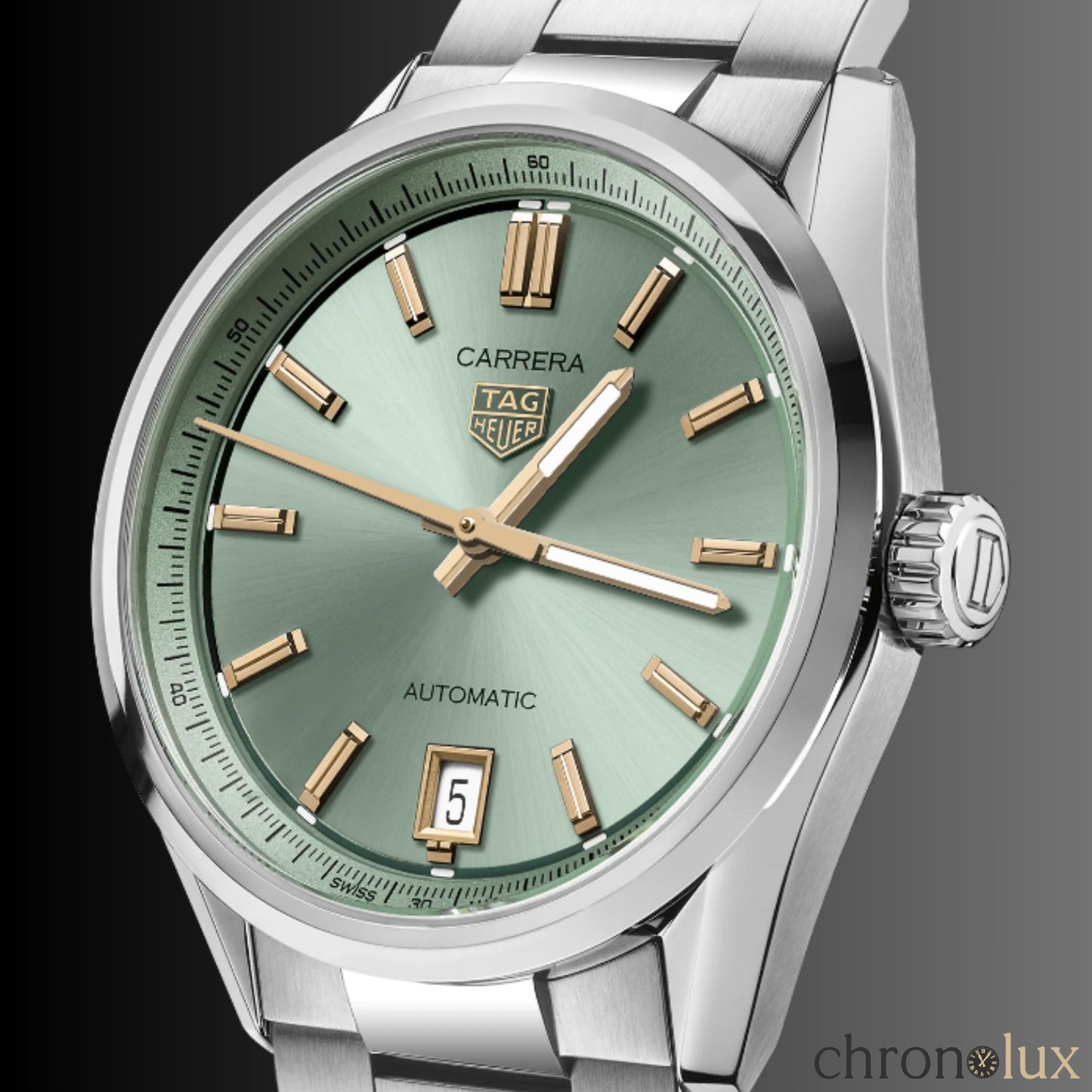 TAG HEUER CARRERA DATE - GREEN