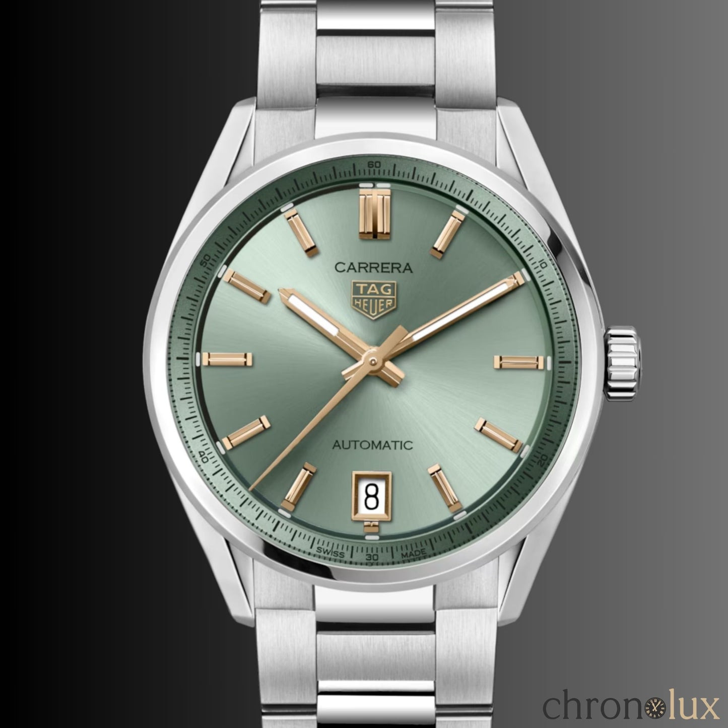 TAG HEUER CARRERA DATE - GREEN