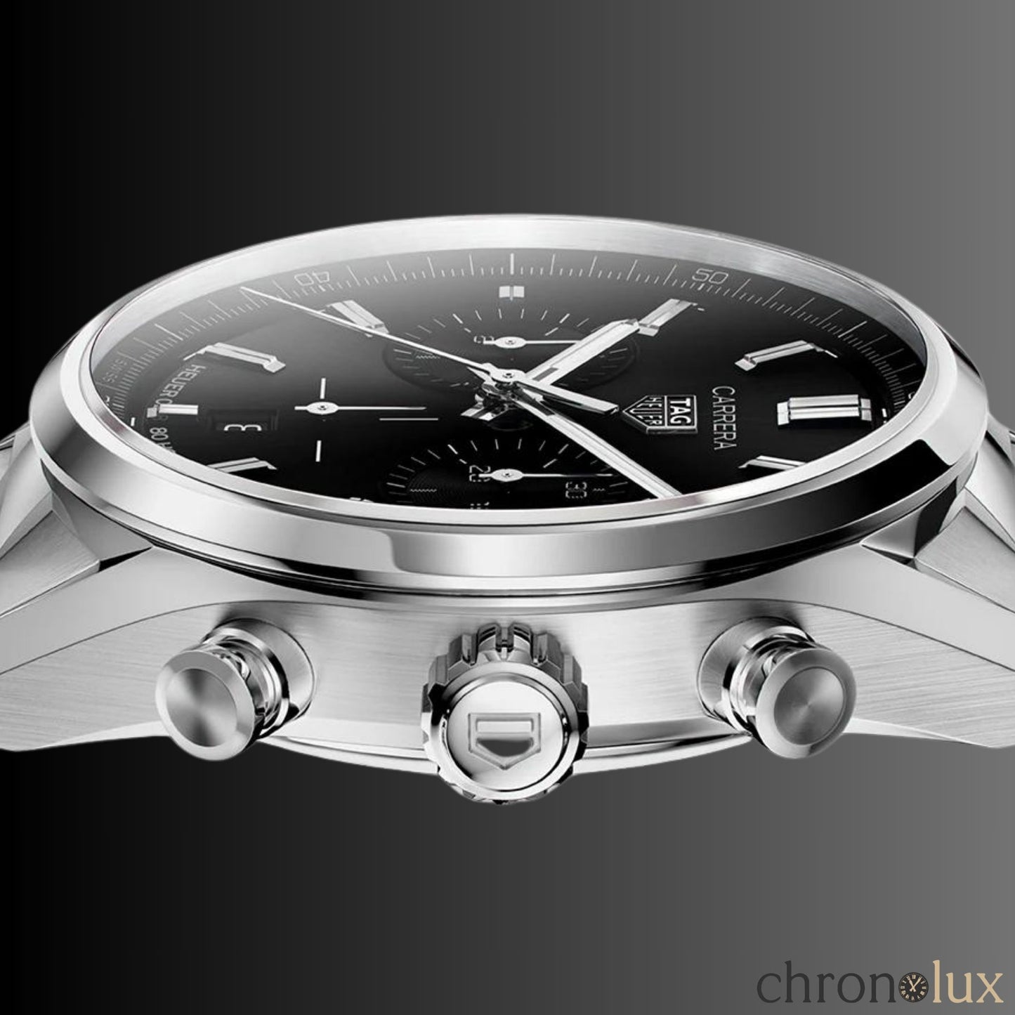 TAG HEUER CARRERA CHRONOGRAPH - BLACK DIAL