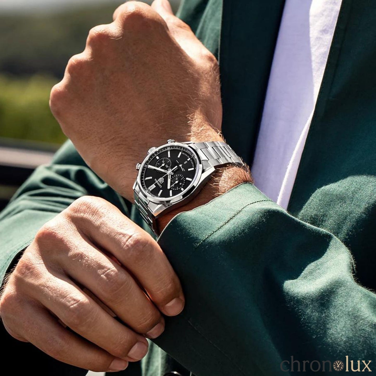TAG HEUER CARRERA CHRONOGRAPH - BLACK DIAL