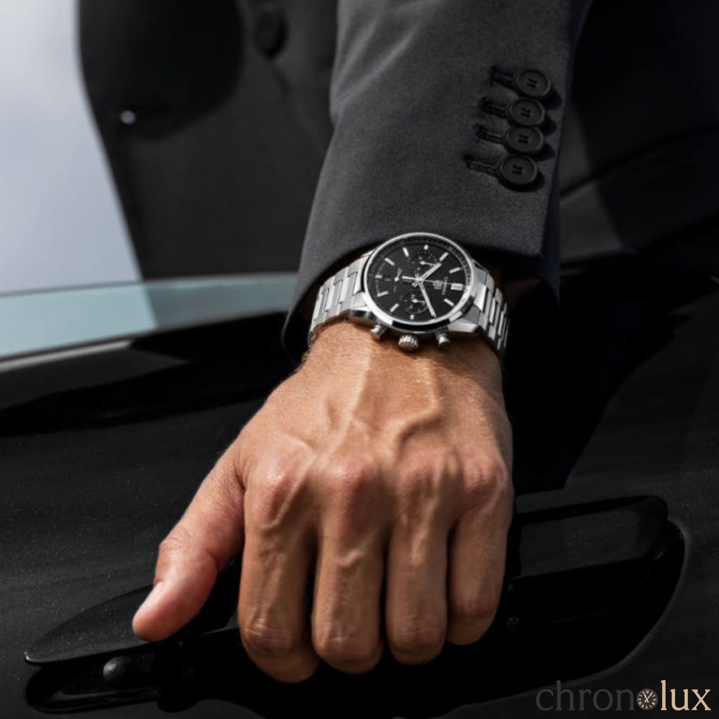 TAG HEUER CARRERA CHRONOGRAPH - BLACK DIAL