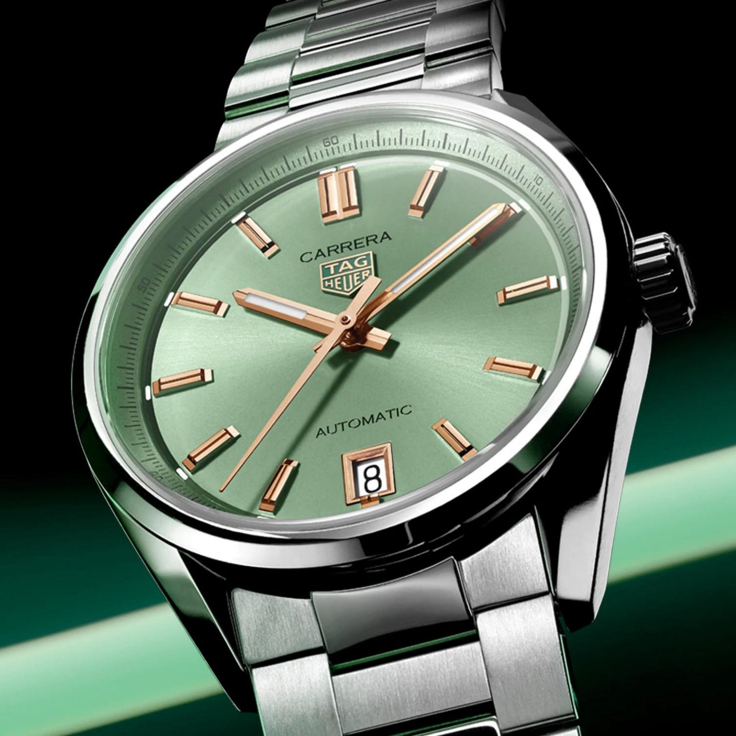 TAG HEUER CARRERA DATE - GREEN