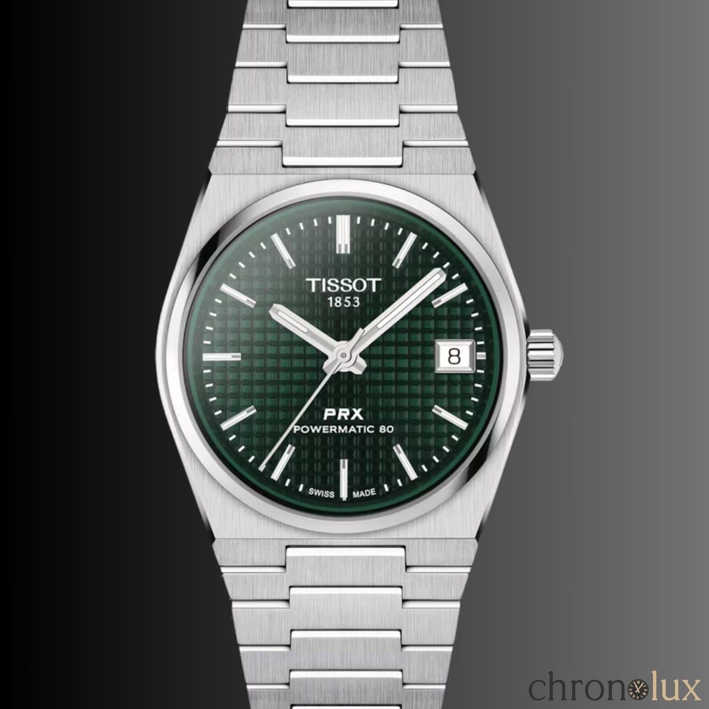 TISSOT PRX POWERMATIC 35MM - GREEN