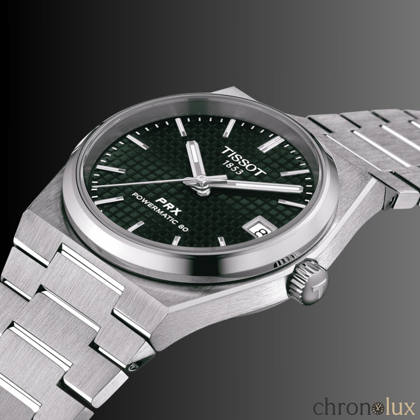 TISSOT PRX POWERMATIC 35MM - GREEN