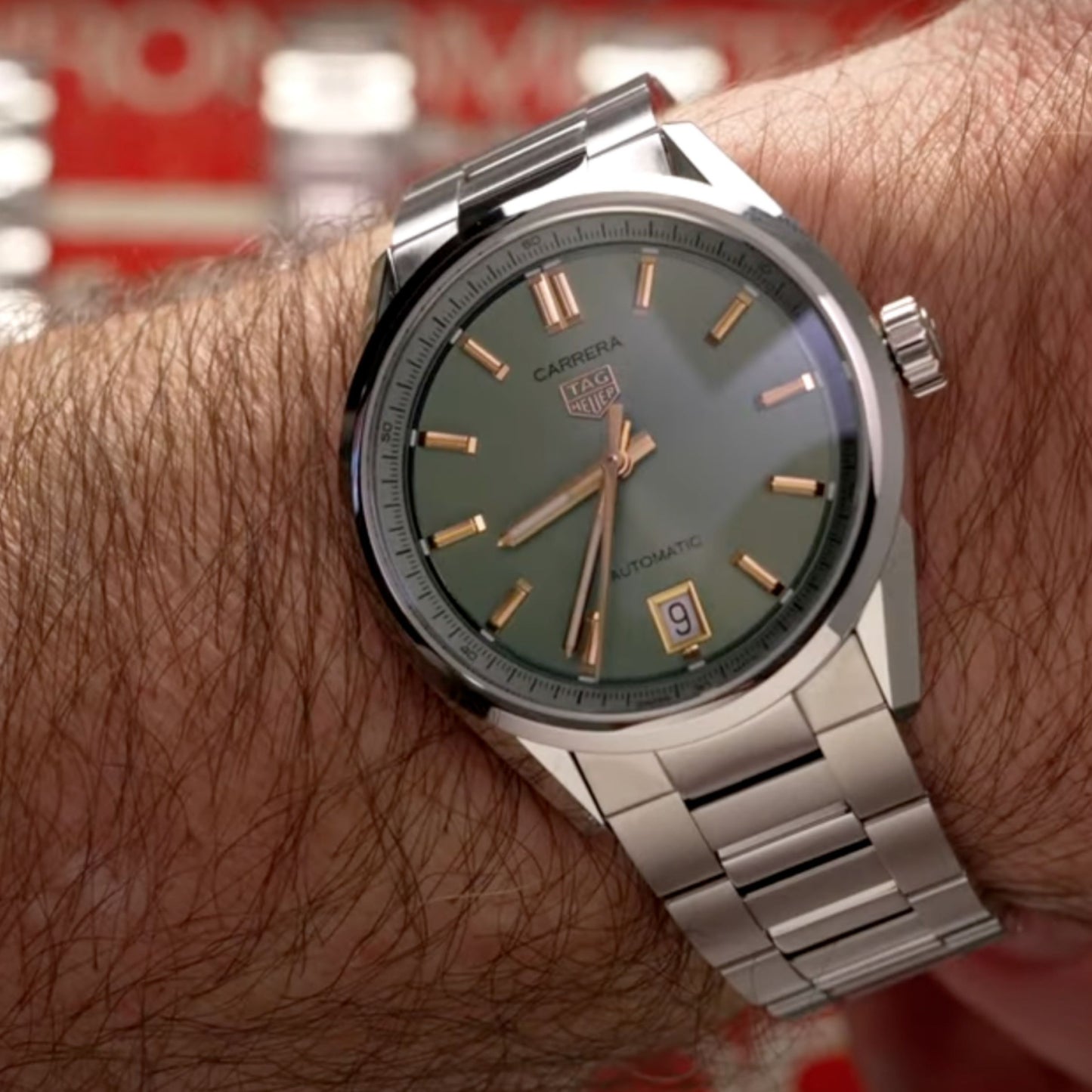 TAG HEUER CARRERA DATE - GREEN