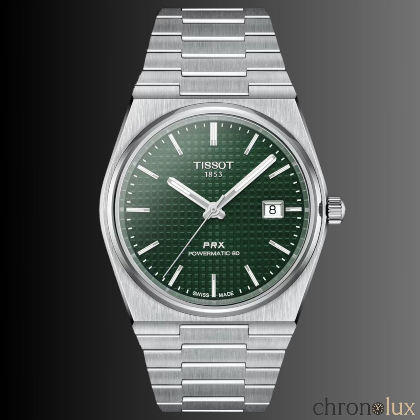 TISSOT PRX POWERMATIC 40MM - GREEN