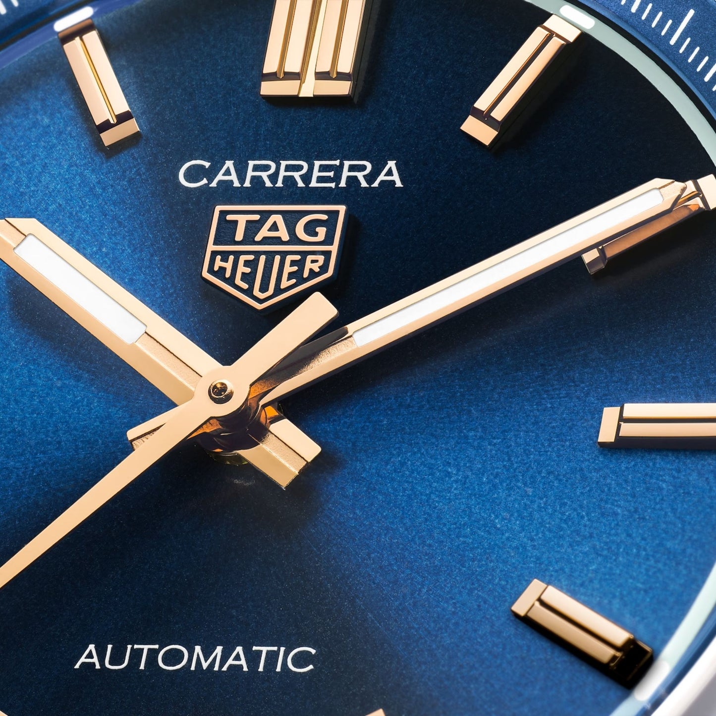 TAG HEUER CARRERA DATE - BLUE/GOLD