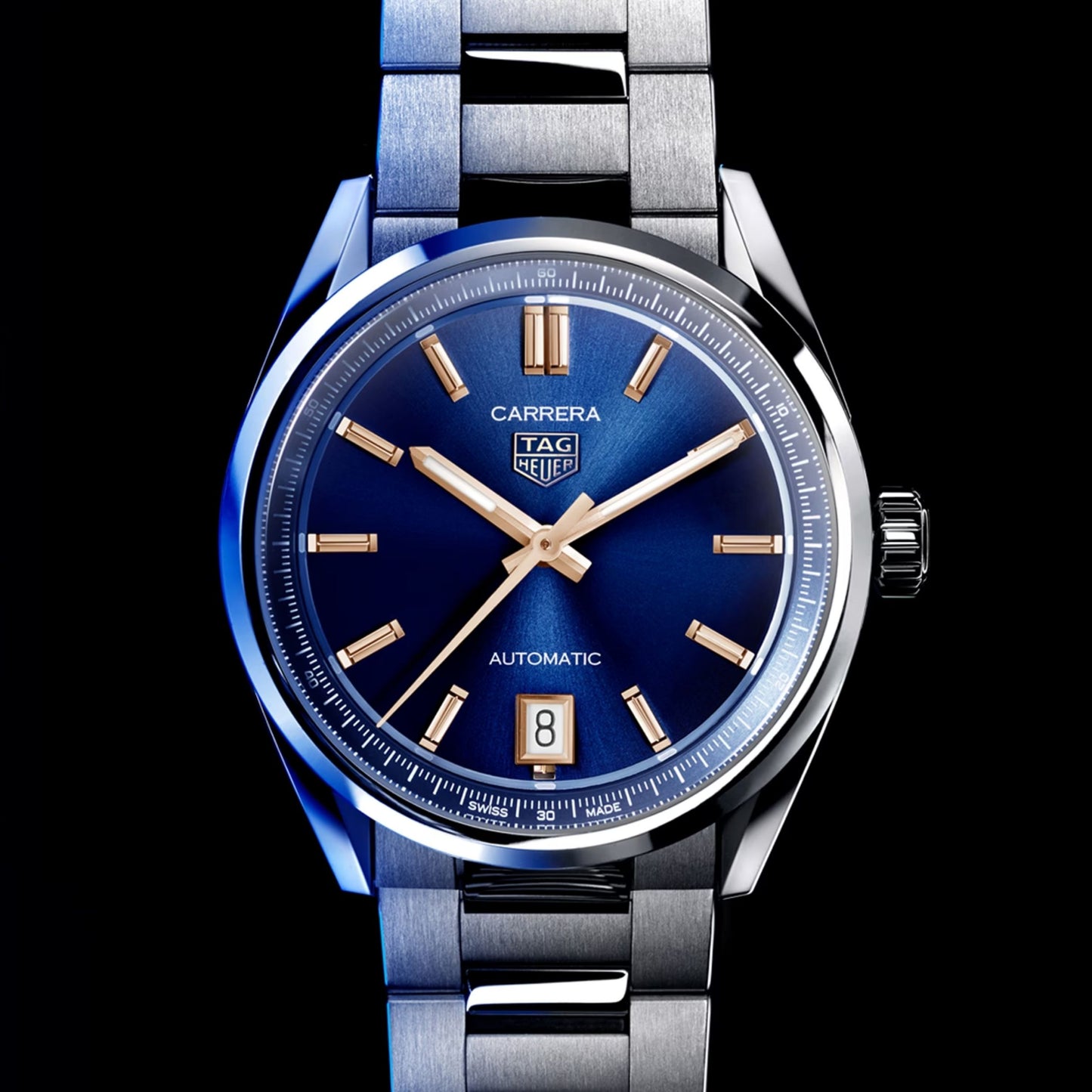 TAG HEUER CARRERA DATE - BLUE/GOLD