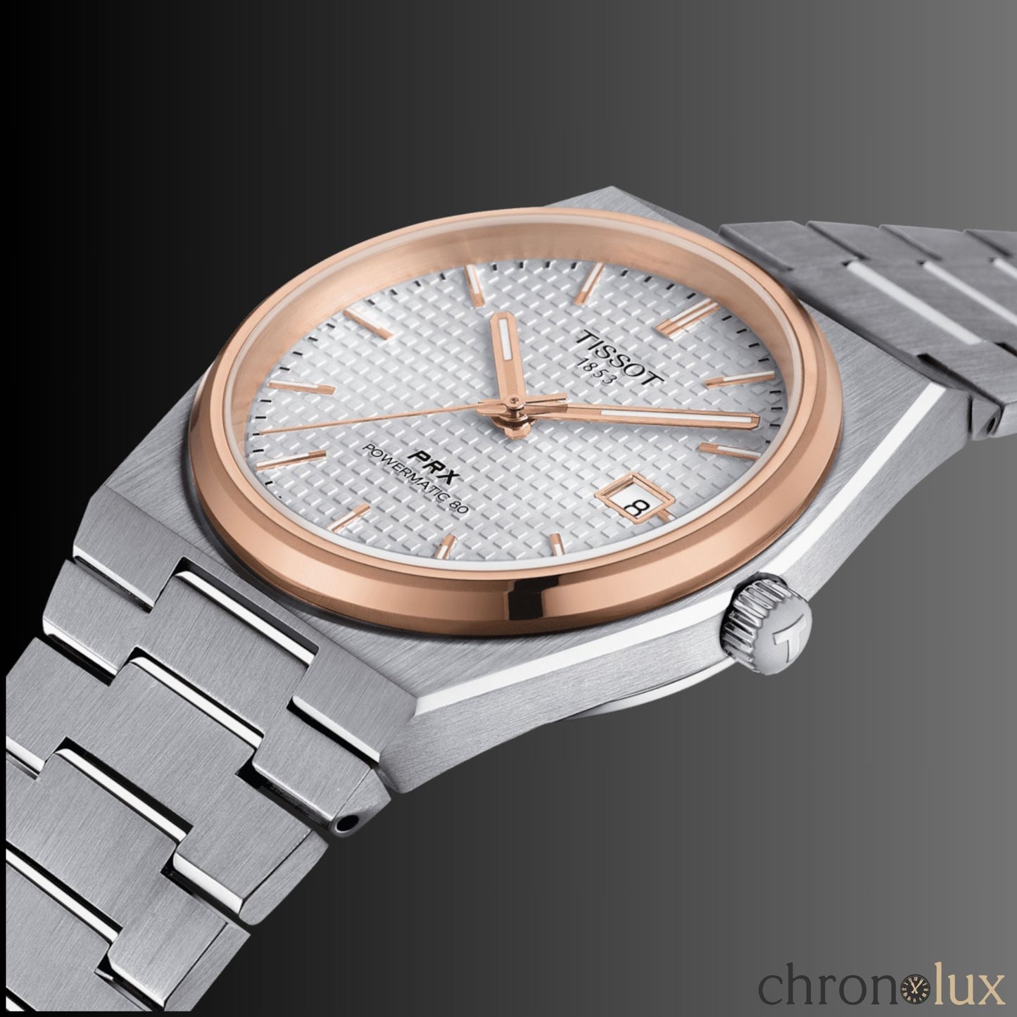 TISSOT PRX POWERMATIC 40MM - WHITE