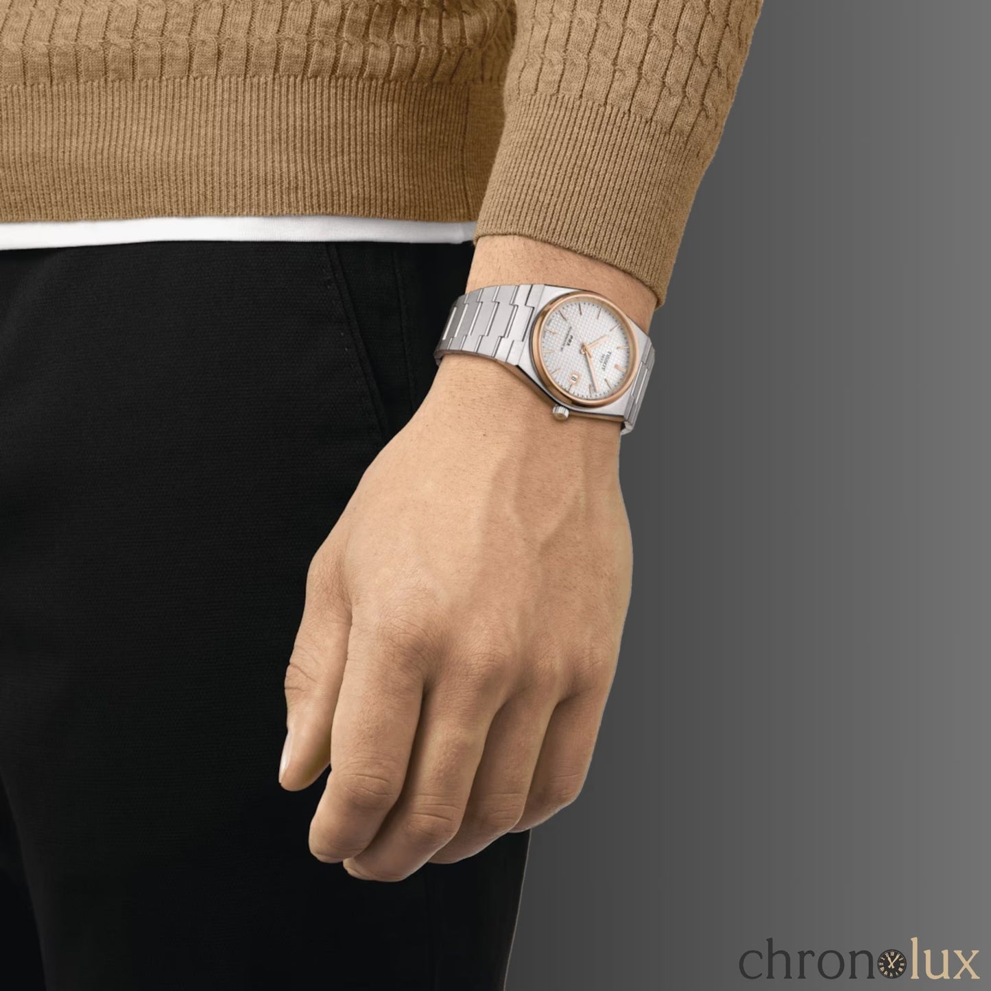 TISSOT PRX POWERMATIC 40MM - WHITE
