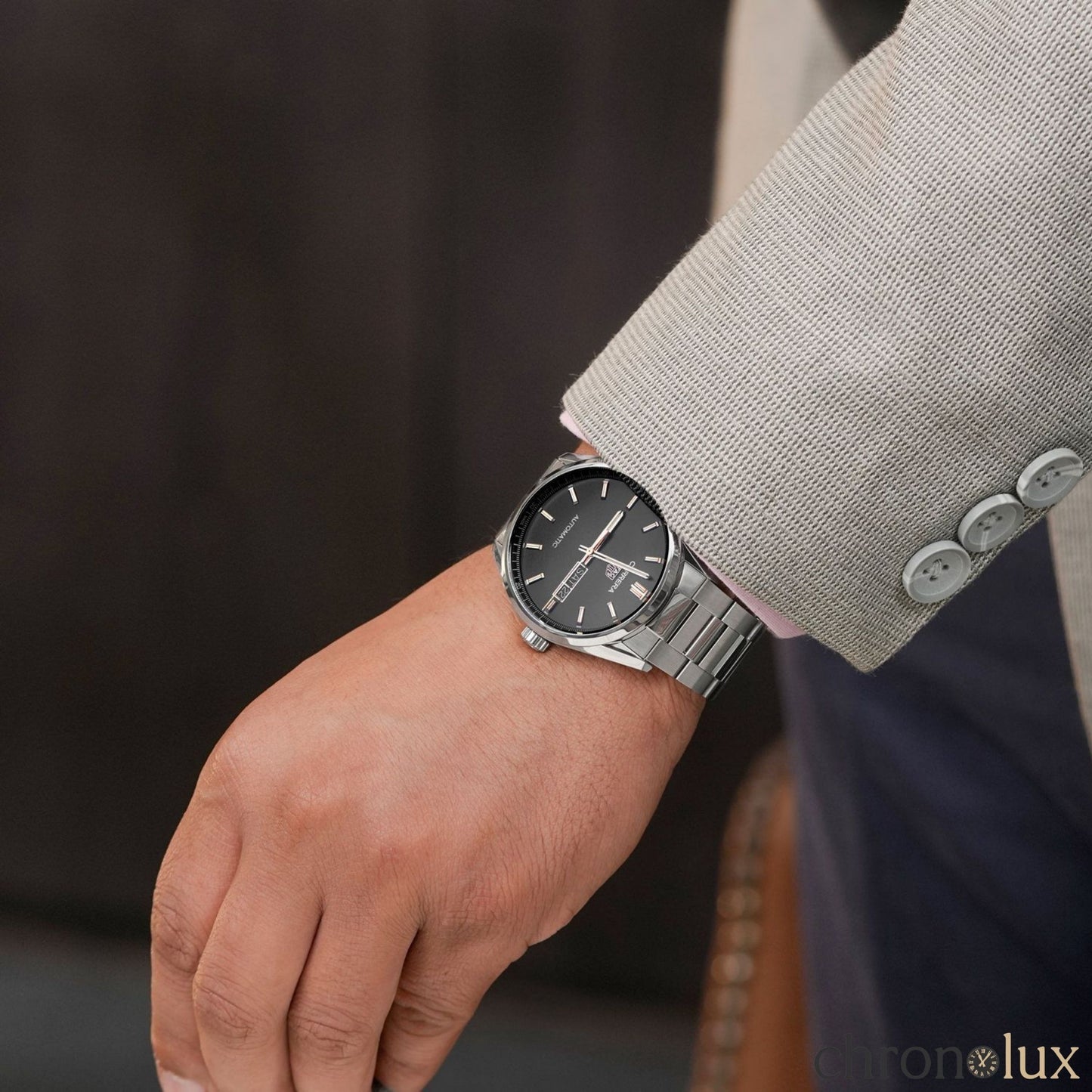 TAG HEUER CARRERA DAY DATE - BLACK