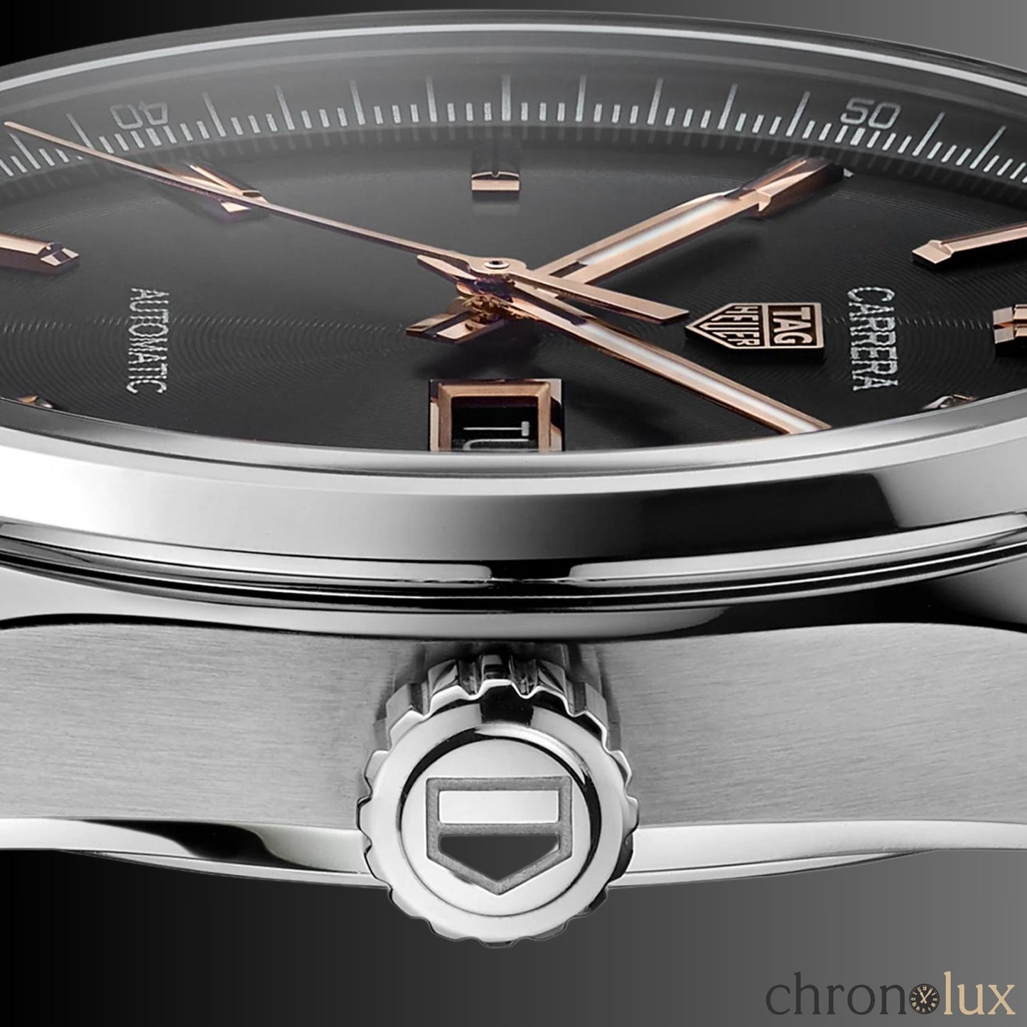 TAG HEUER CARRERA DAY DATE - BLACK/GOLD