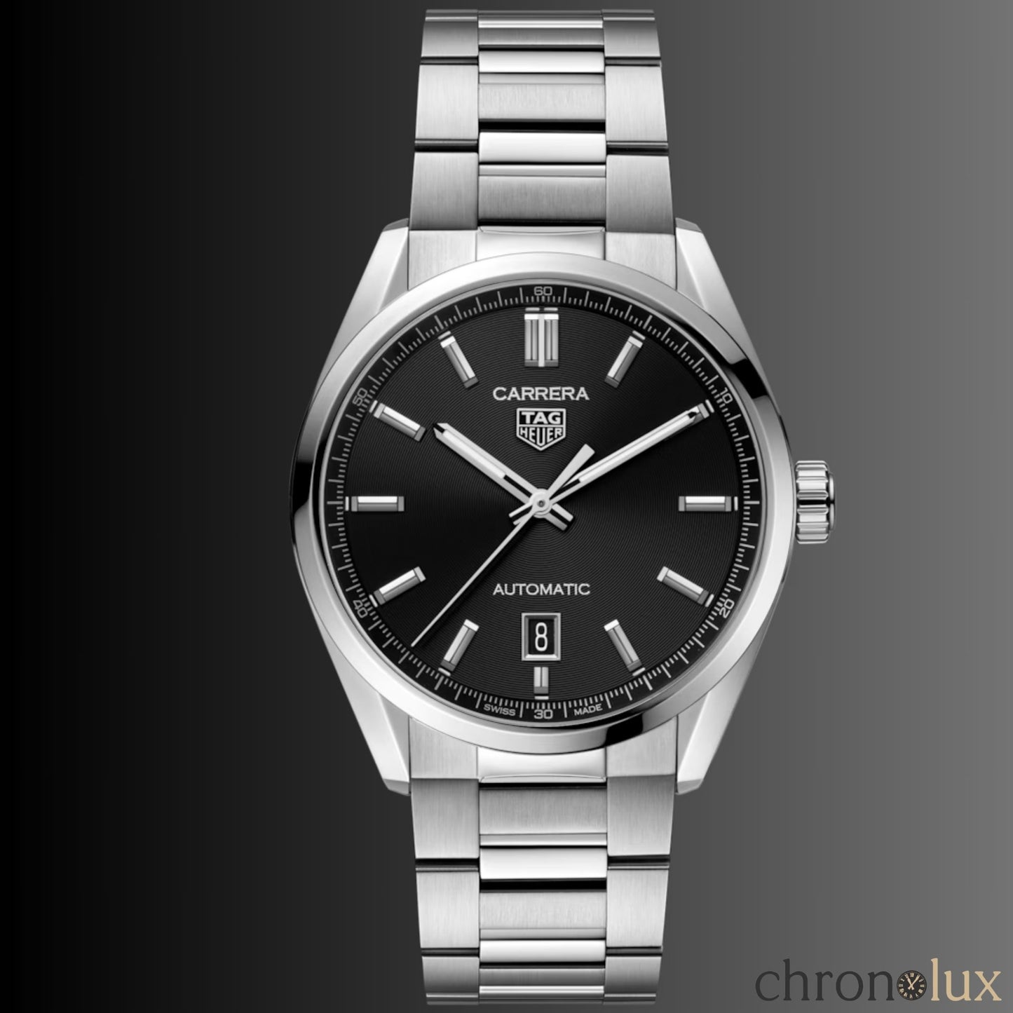 TAG HEUER CARRERA DATE - BLACK
