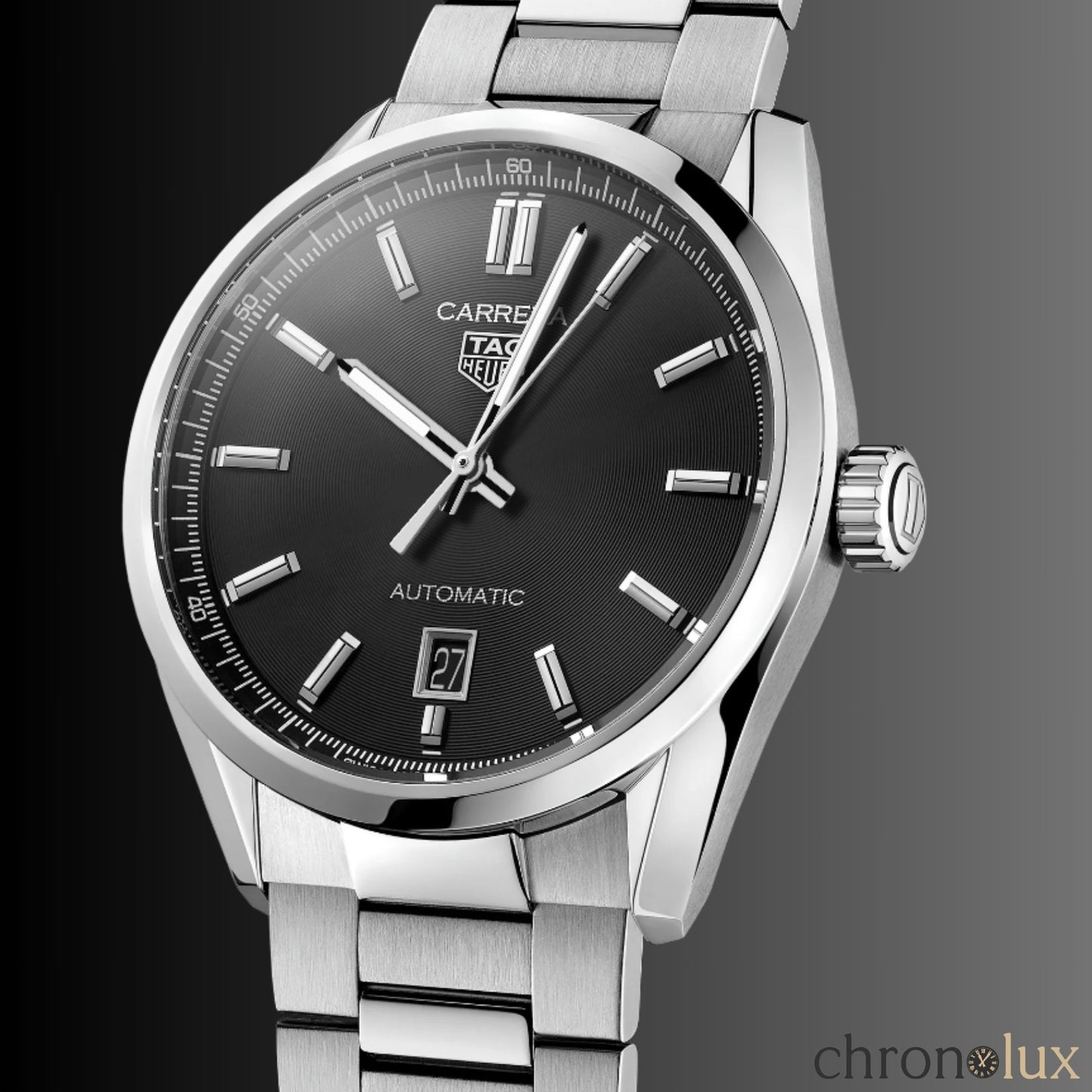 TAG HEUER CARRERA DATE - BLACK