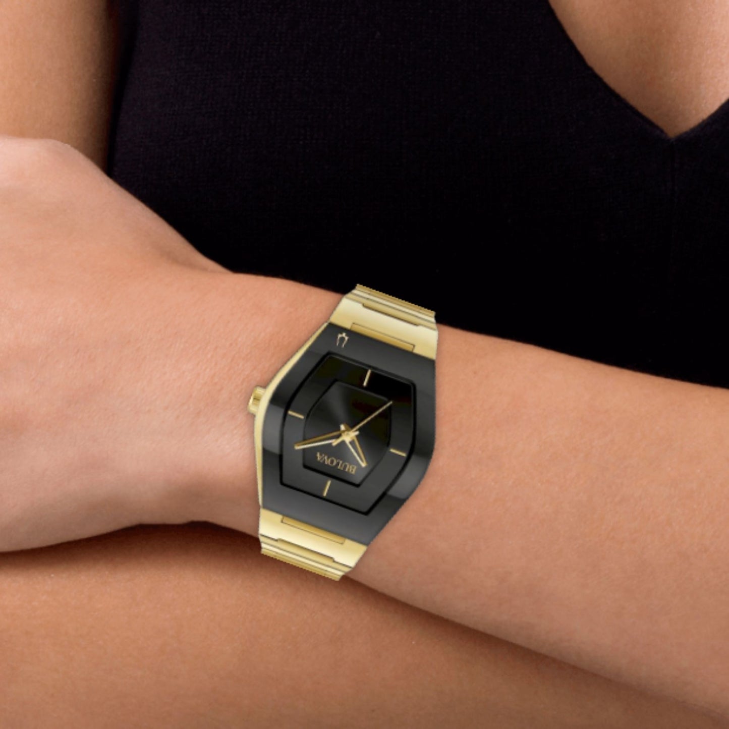 BULOVA GEMINI CURV - GOLD