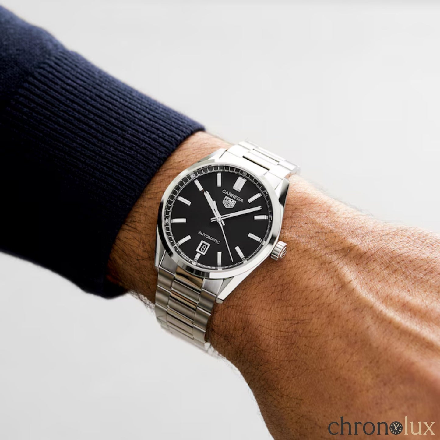 TAG HEUER CARRERA DATE - BLACK
