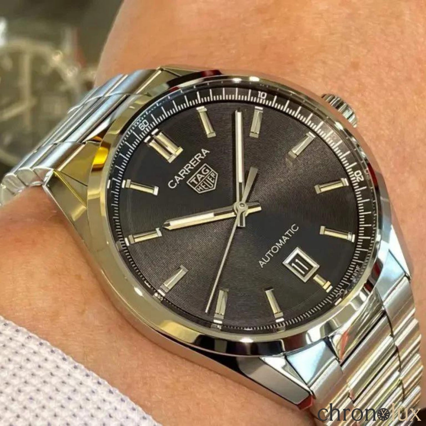 TAG HEUER CARRERA DATE - BLACK