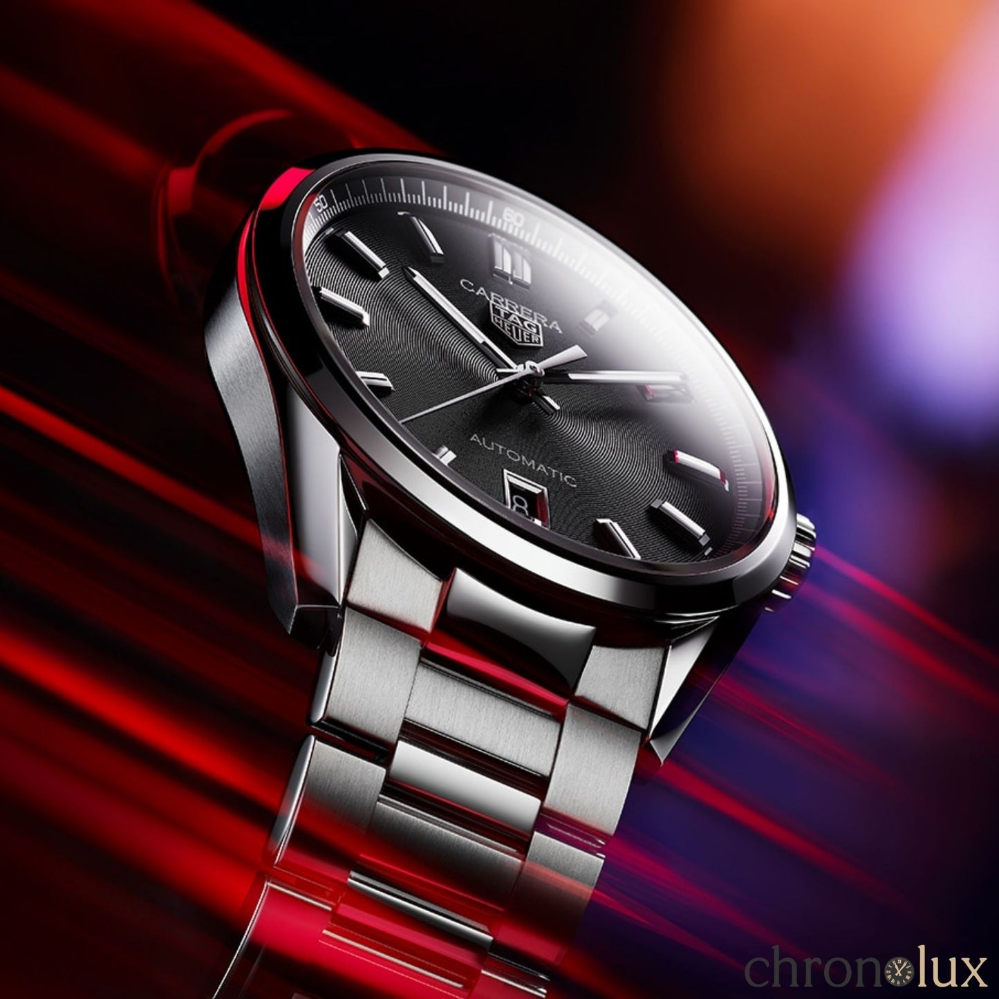 TAG HEUER CARRERA DATE - BLACK