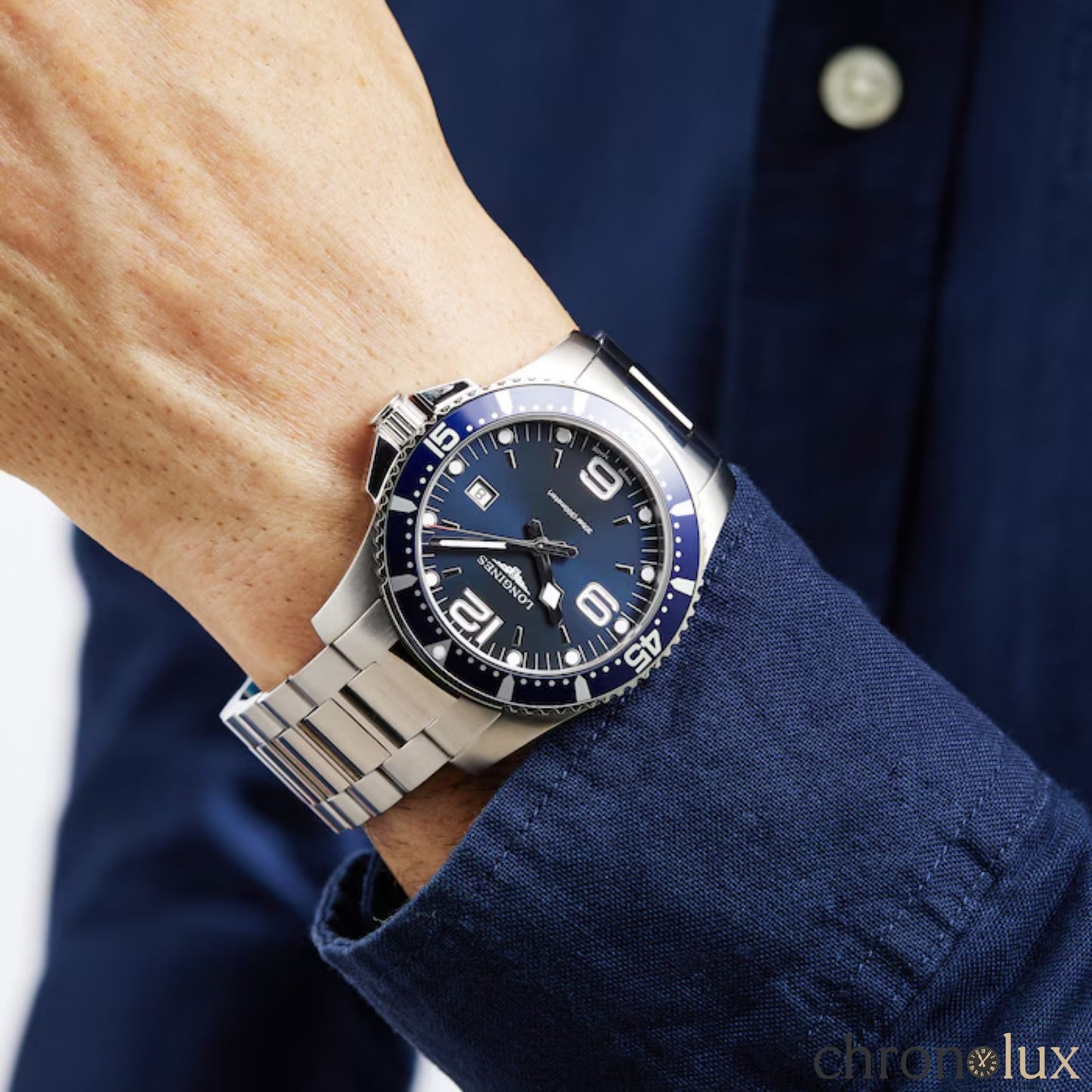 LONGINES HYDROCONQUEST BLUE - 44MM