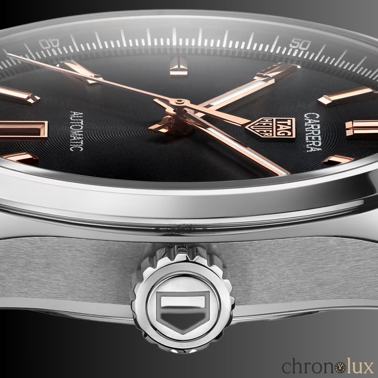 TAG HEUER CARRERA DATE - BLACK/GOLD