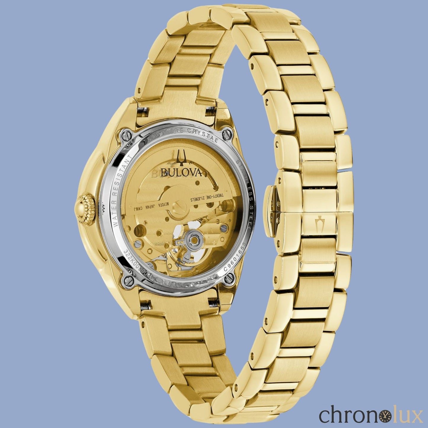 BULOVA SUTTON OPEN HEART - GOLD