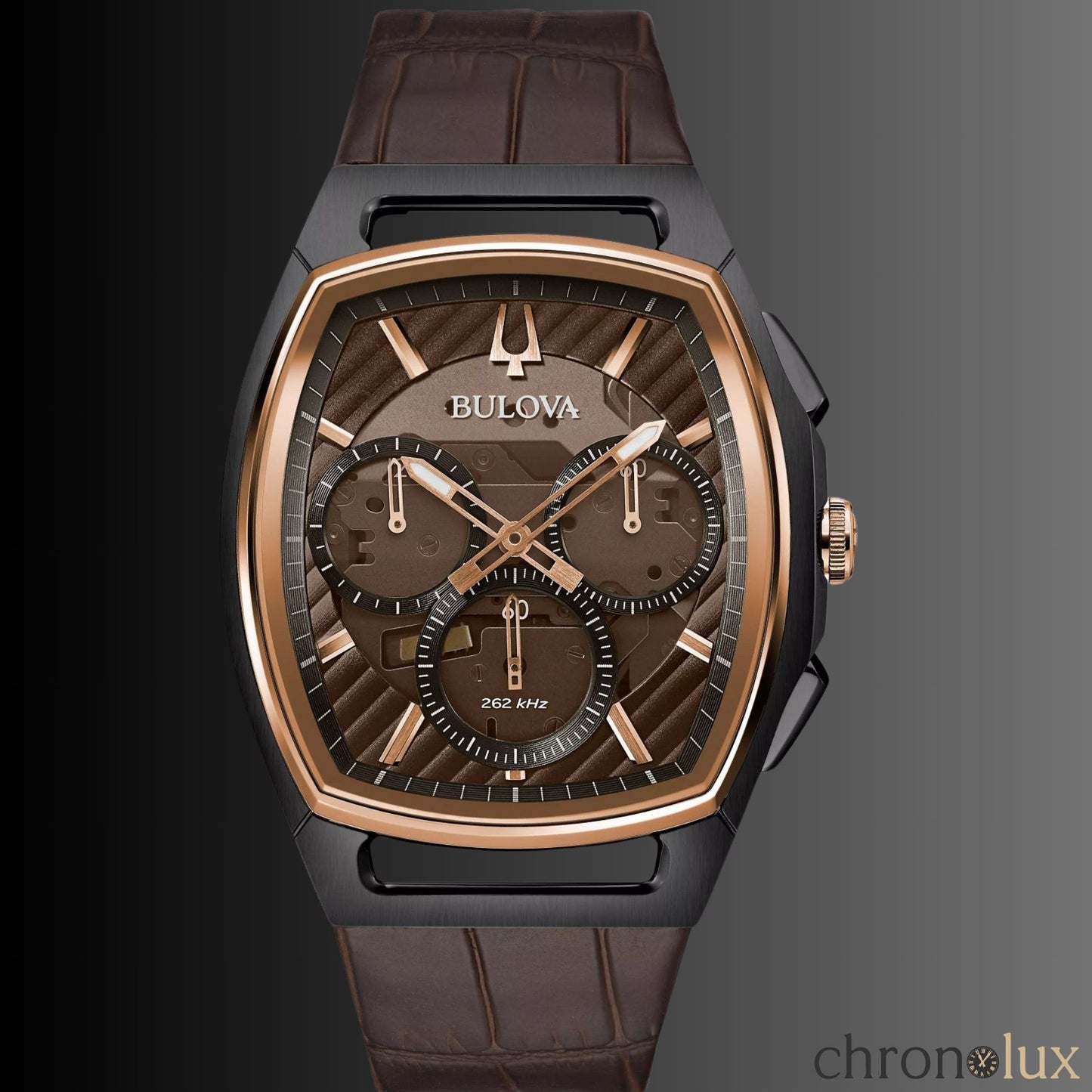 BULOVA CURV - BROWN