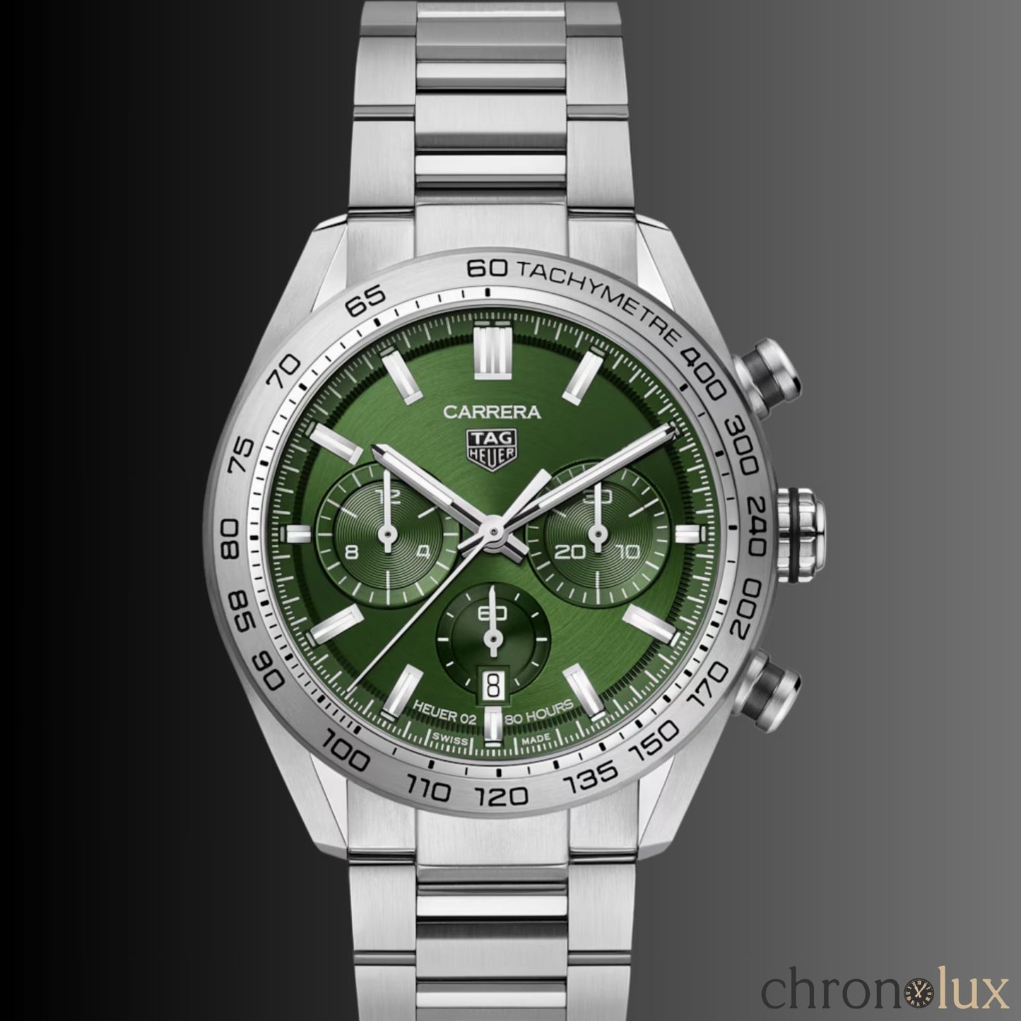 TAG HEUER CARRERA CHRONOGRAPH - GREEN DIAL