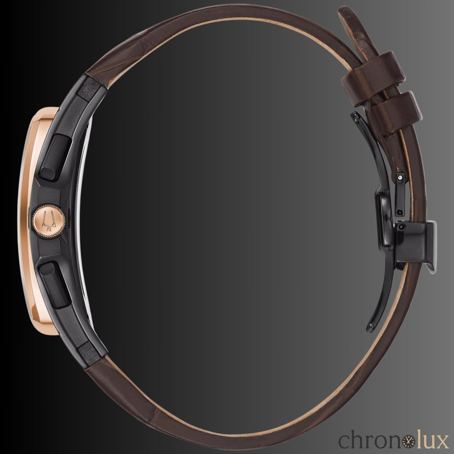 BULOVA CURV - BROWN
