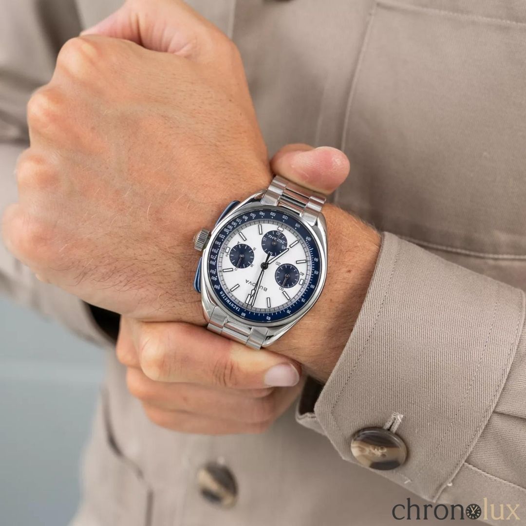 BULOVA LUNAR PILOT - WHITE