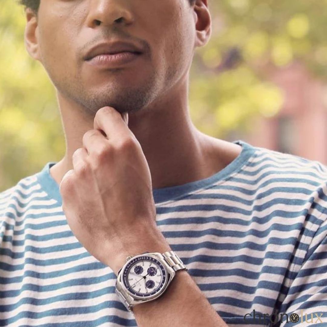 BULOVA LUNAR PILOT - WHITE