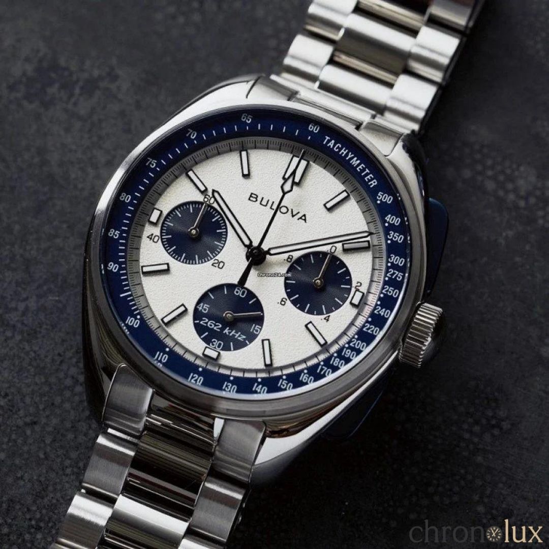 BULOVA LUNAR PILOT - WHITE