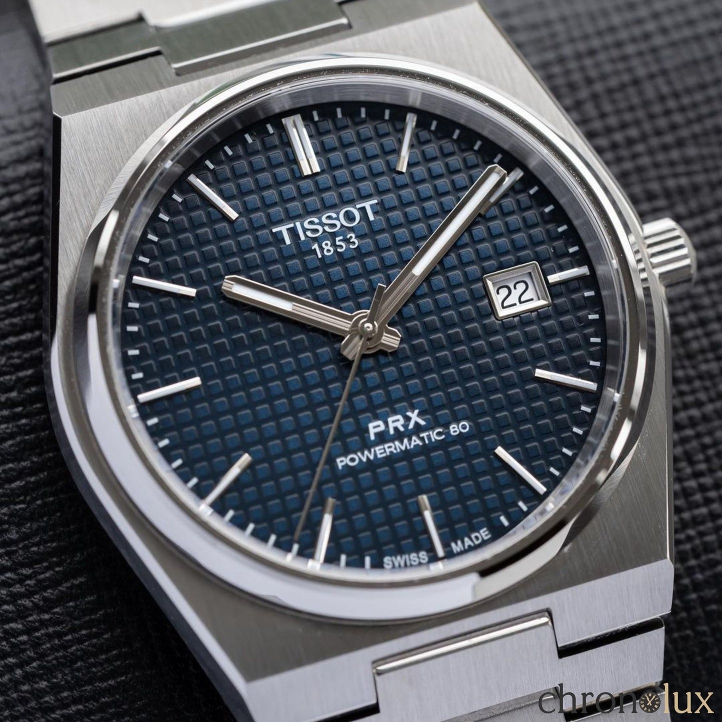 TISSOT PRX POWERMATIC 35MM - BLUE