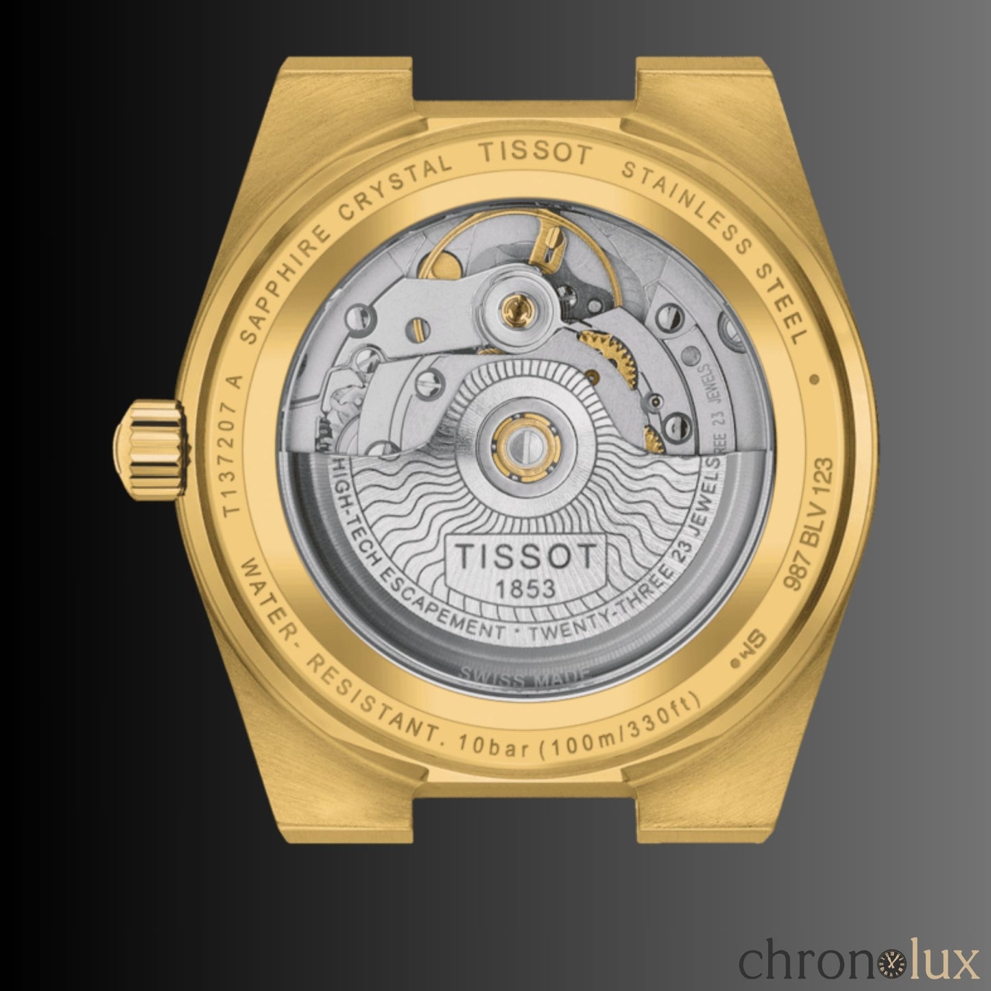 TISSOT PRX POWERMATIC 35MM - CHAMPAGNE