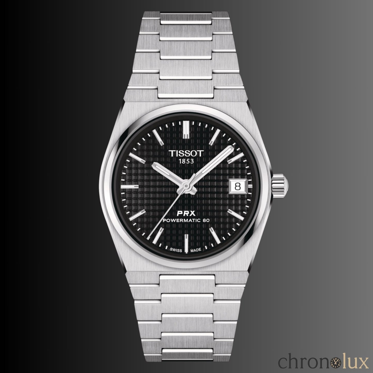 TISSOT PRX POWERMATIC 35MM - BLACK