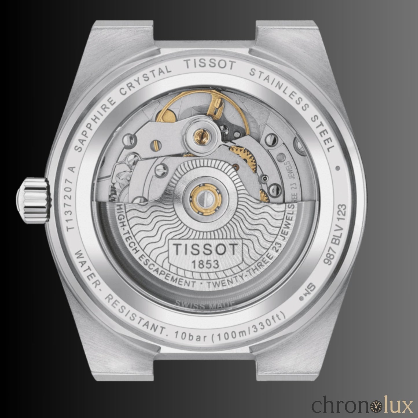 TISSOT PRX POWERMATIC 35MM - BLACK