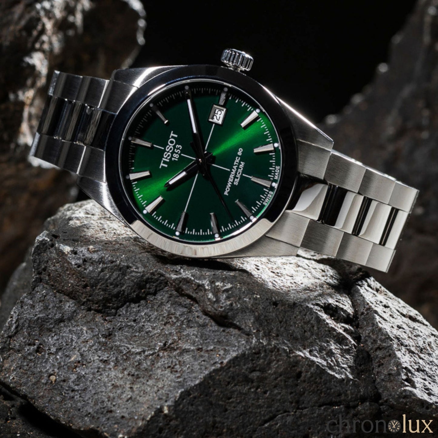 TISSOT GENTLEMAN POWERMATIC - GREEN